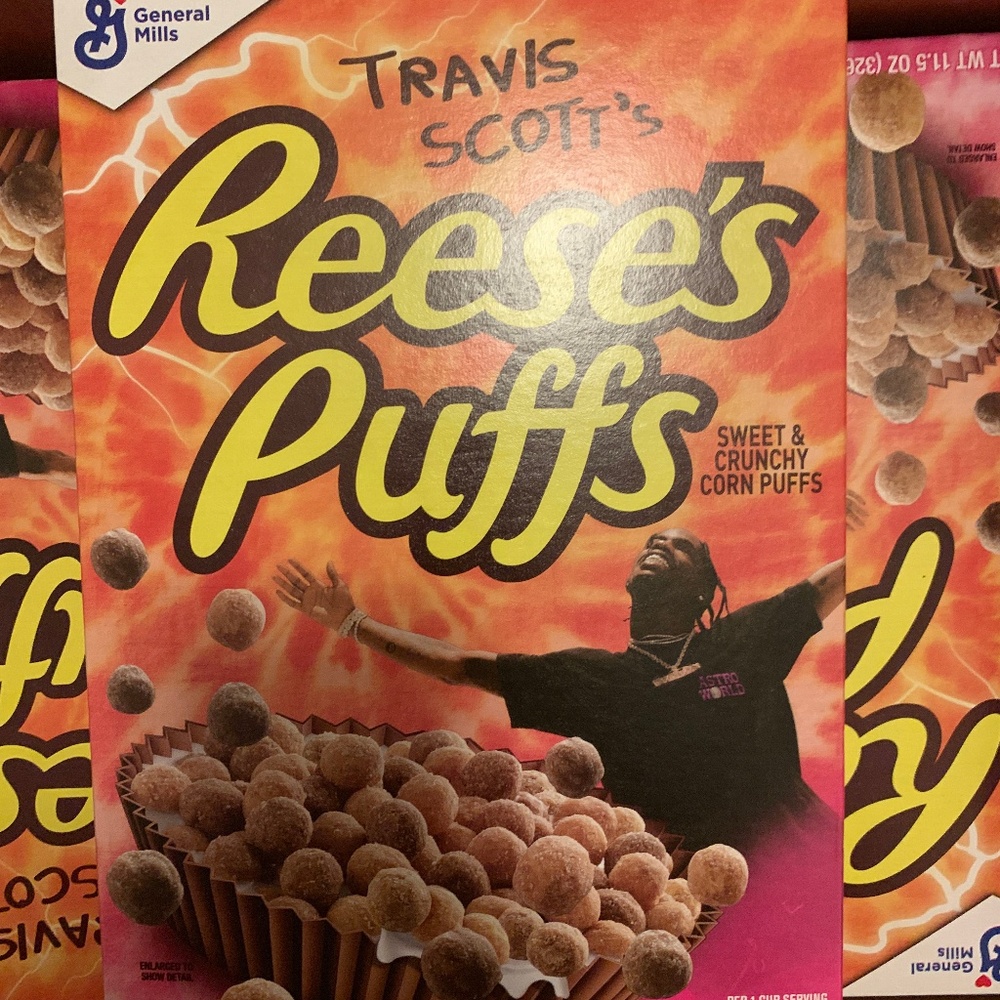 Limited Edition Travis Scott X Reeses Puffs